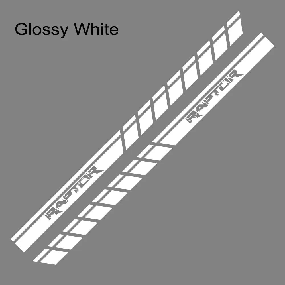 Door Side Body Stripe Decal for Ford F-150 Raptor | Vinyl Film Truck Graphic