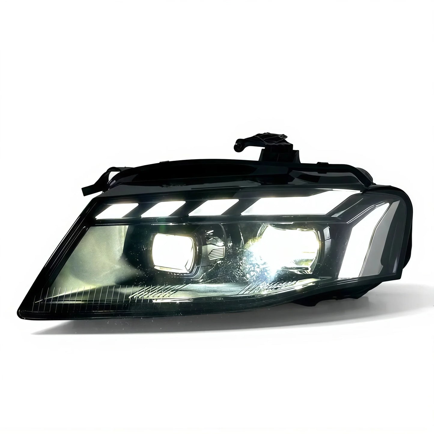 Audi A4 RS Style LED Headlight Assembly with Daytime Running Lights 2008 - 2012
