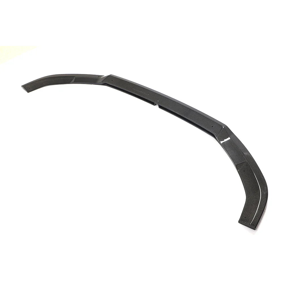 VW Transporter T6 Carbon Fiber Front Lip Extension – Gloss Black (2015–2020)