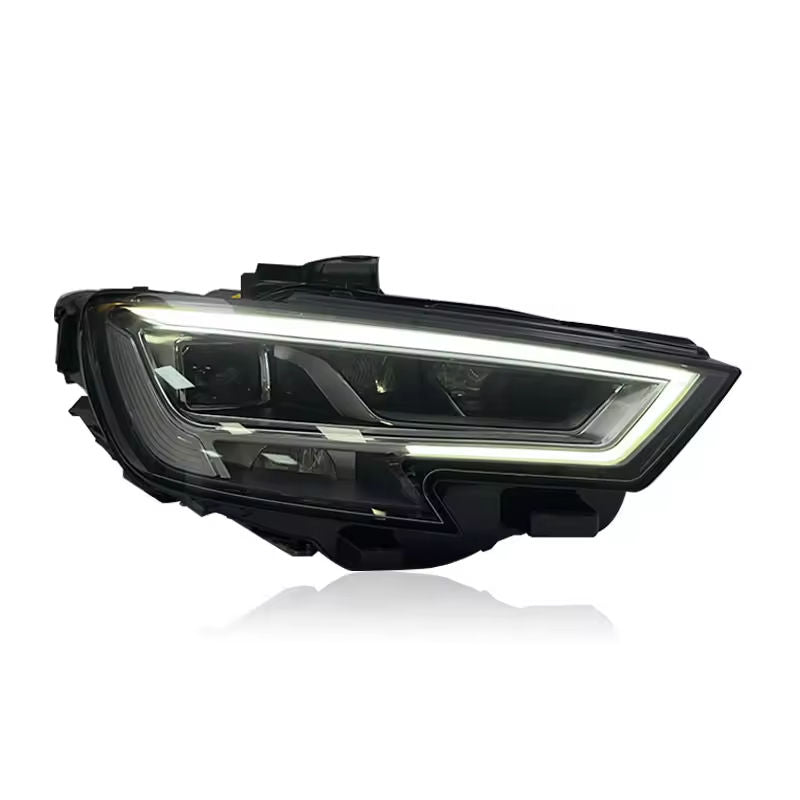 LED Headlights for Audi A3 / S3 / RS3 2017–2020 Plug-and-Play Projector Assembly (EU model)