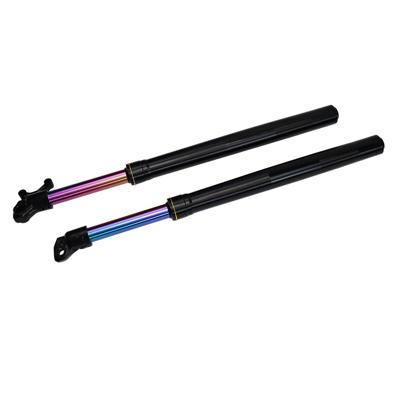 Tuttio Soleil 01 630mm Adjustable USD Forks – Rainbow Titanium