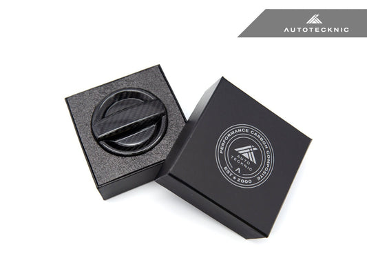 AutoTecknic Dry Carbon Competition Oil Cap Cover - BMW E63 6-Series