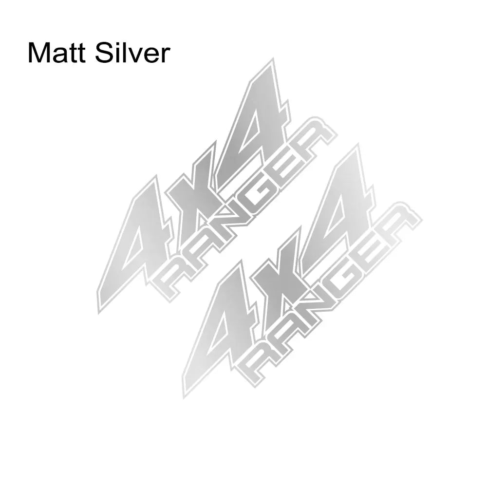 4x4 Rear Bed Side Decal for Ford Ranger Raptor | Pickup Truck Vinyl Graphic