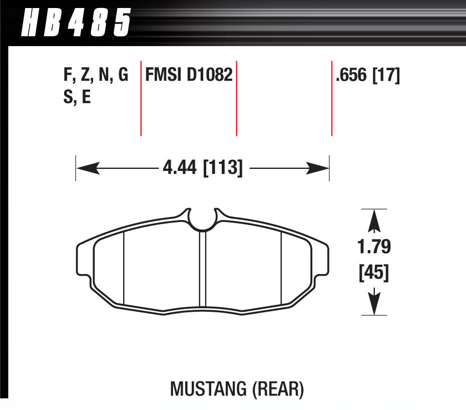 HAWK RACE PADS