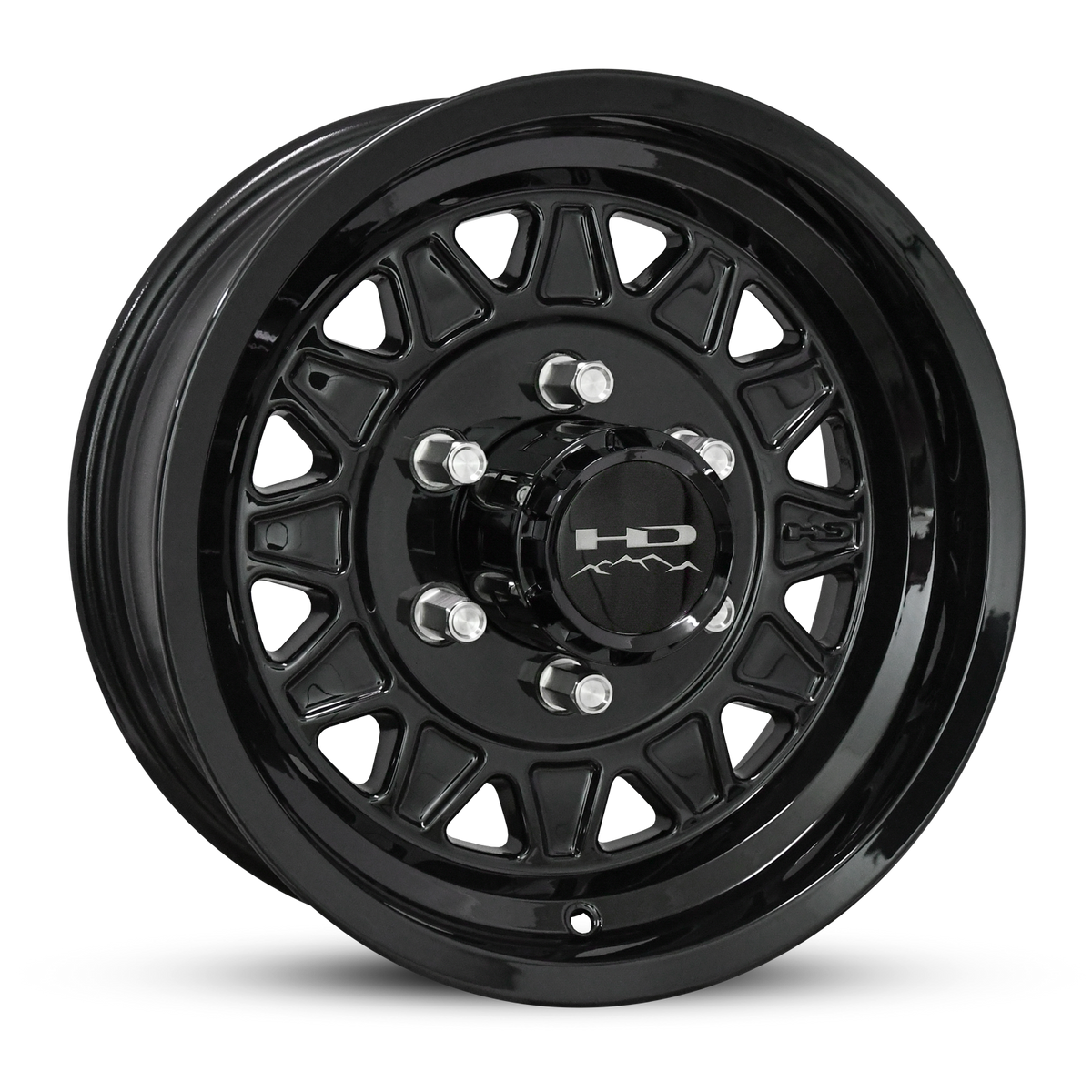 HD Trailer HDT Cast 15x6 +0 6x139.7mm 108mm Gloss Black