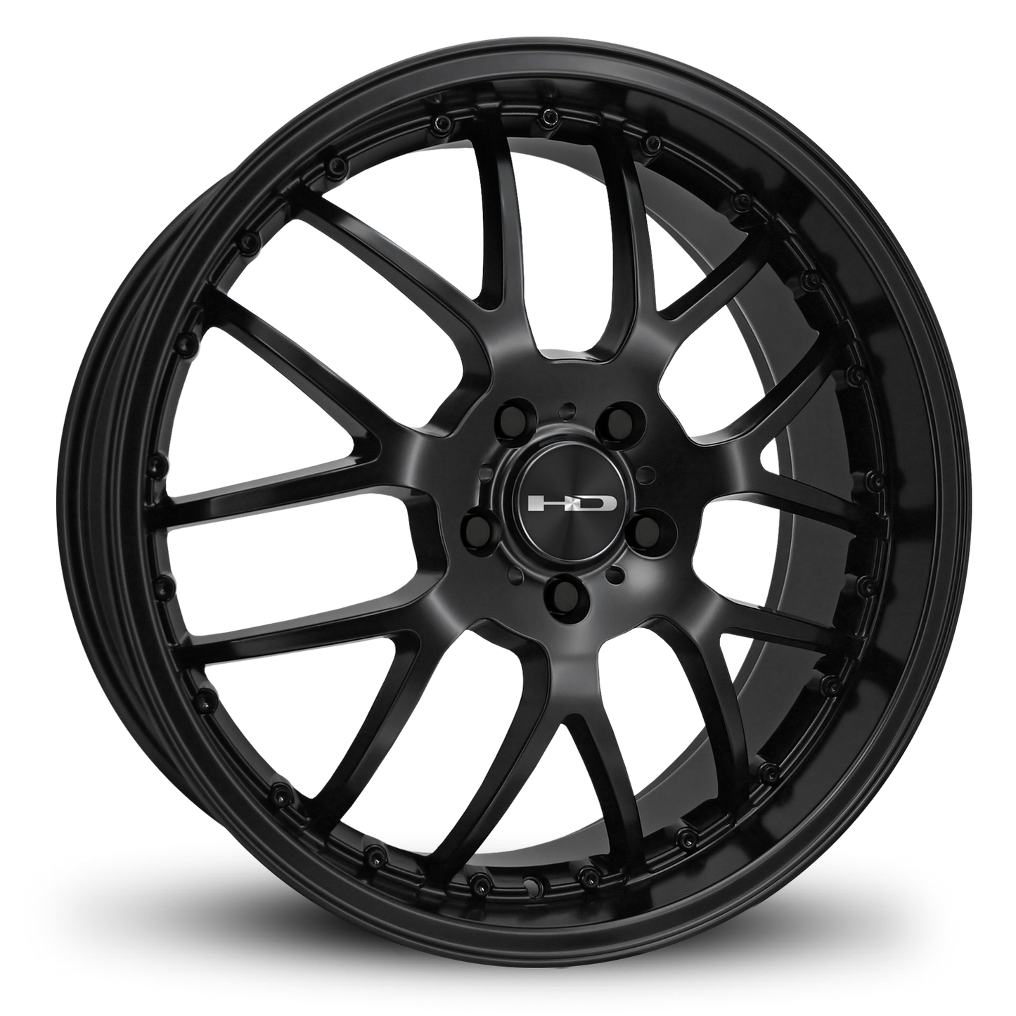 HD Wheels MSR 20x8 +35 5x120mm 74.1mm Satin Black