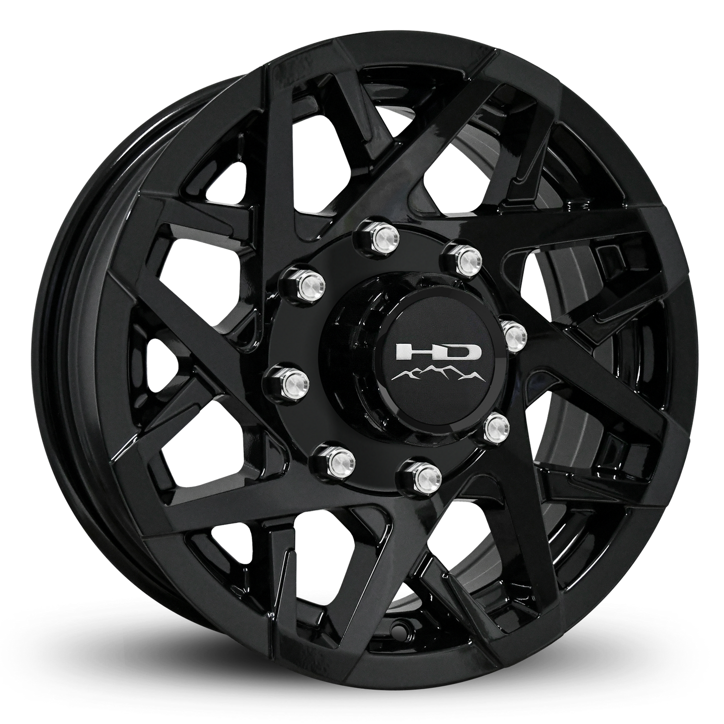 HD Trailer Canyon 16x6 +0 8x165mm 128.6mm Gloss Black