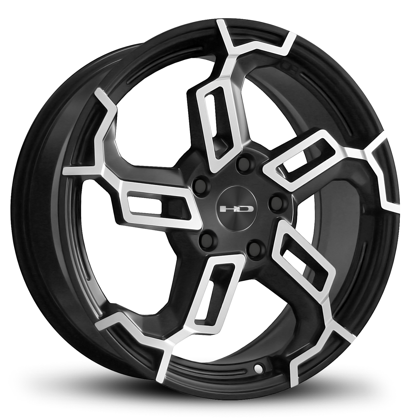 HD Wheels Switch 17x7 +40 5x120mm 73.1mm Satin Black Machined Face