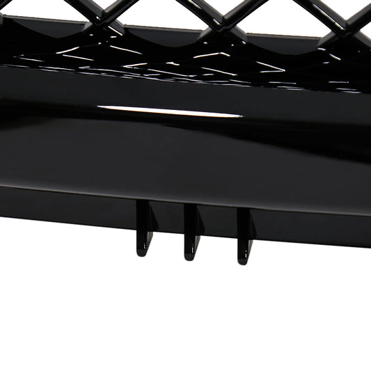 2007-2013 GMC Sierra 1500 Light Duty Glossy Black ABS Honeycomb Mesh Grille