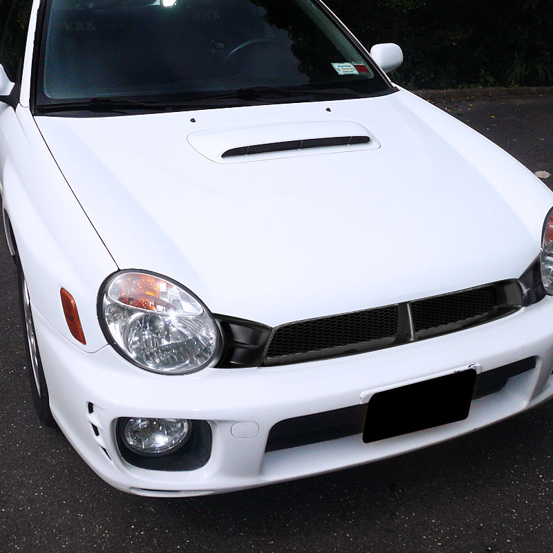 2002-2003 Subaru Impreza Black ABS Grille w/ Aluminum Mesh