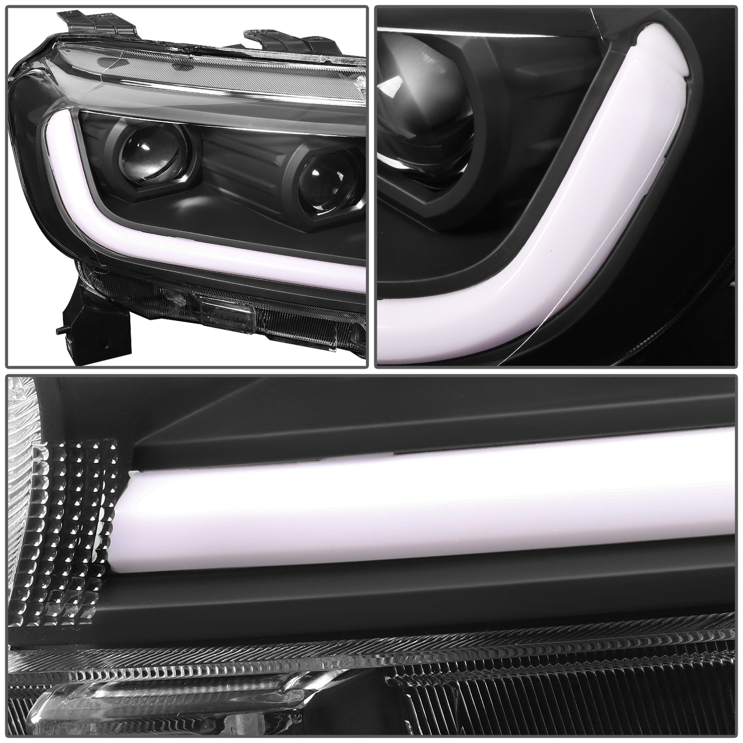 19-22 FORD RANGER PROJECTOR HEADLIGHTS - SEQUENTIAL SIGNAL START UP LED DRL
