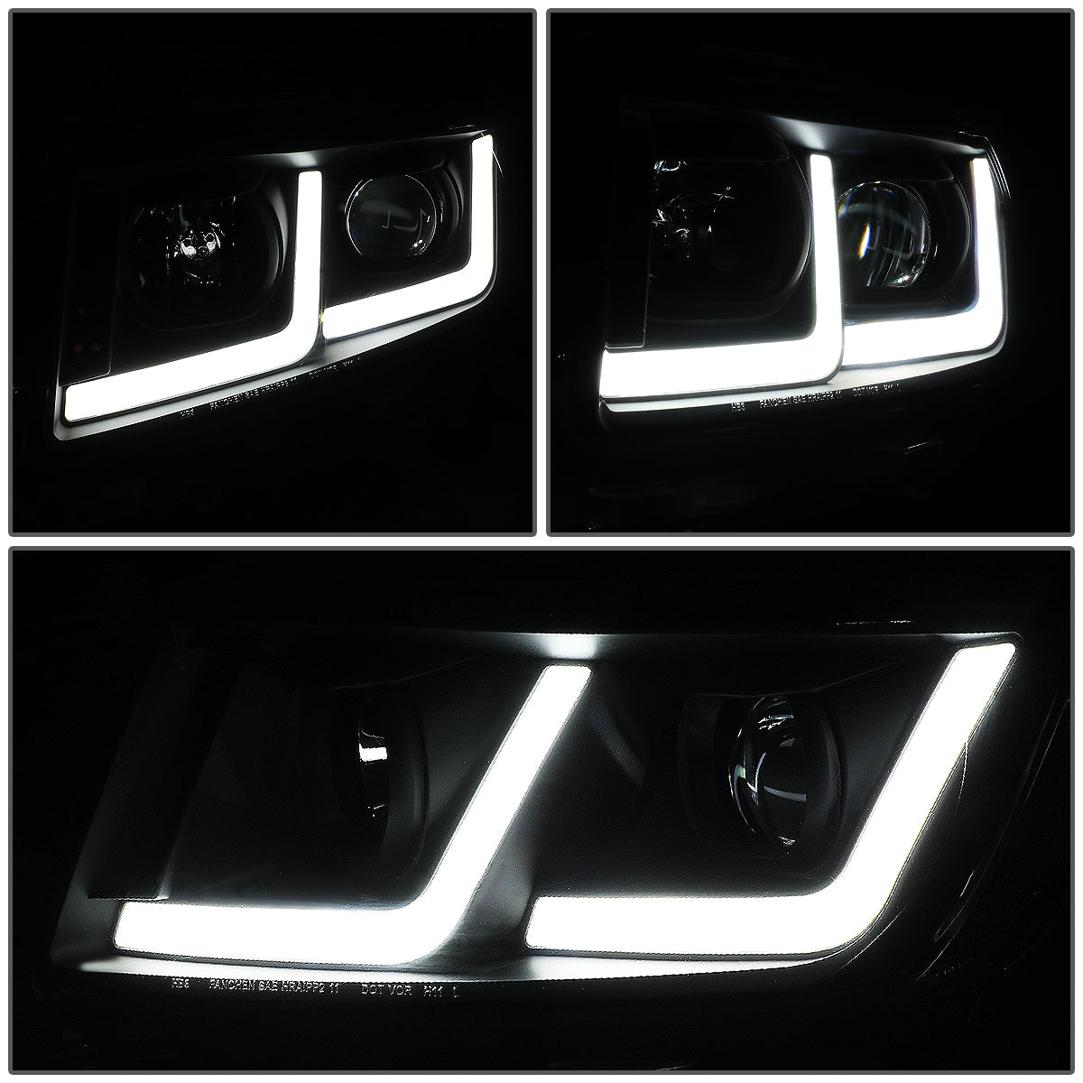 11-13 JEEP GRAND CHEROKEE PROJECTOR HEADLIGHT TINTED/CLEAR