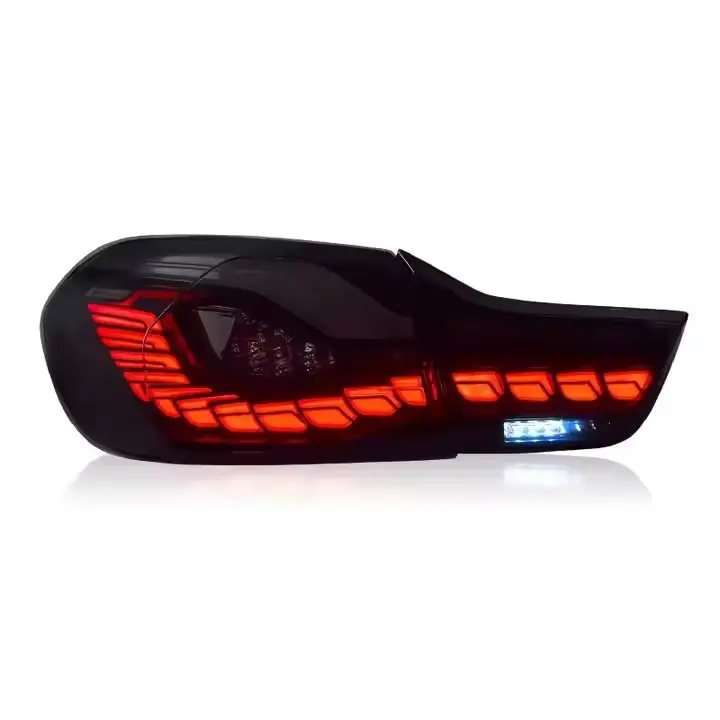 BMW 4 Series F32 F82 OLED GTS Style Red Smoked Taillights 2012-2018