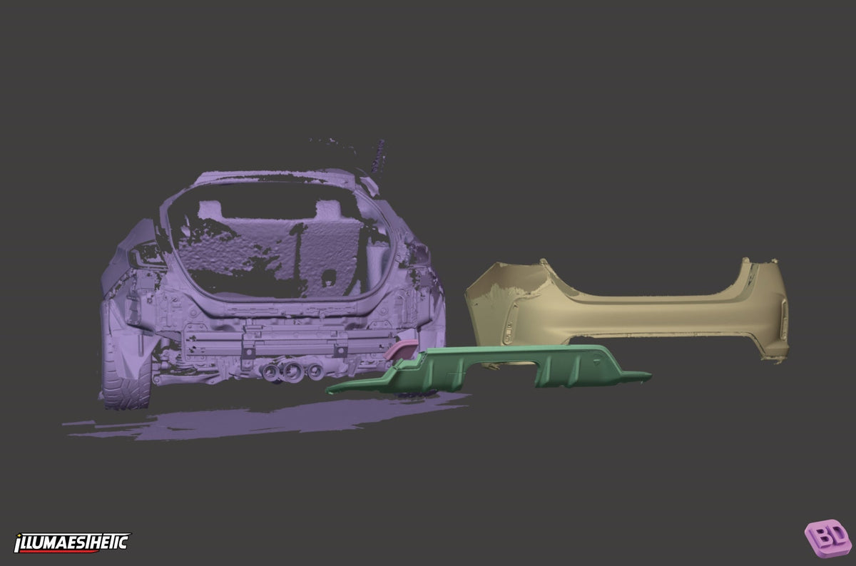 Honda Civic Type R (FL5) 3D Scan (2023+)