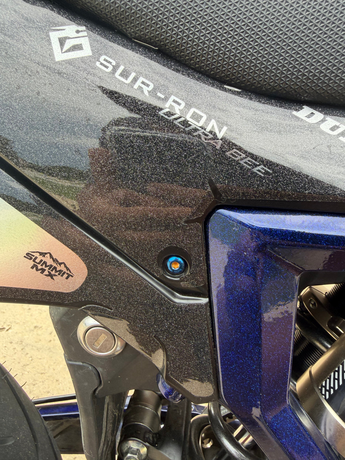 Titanium Ultrabee Subframe plastics bolts