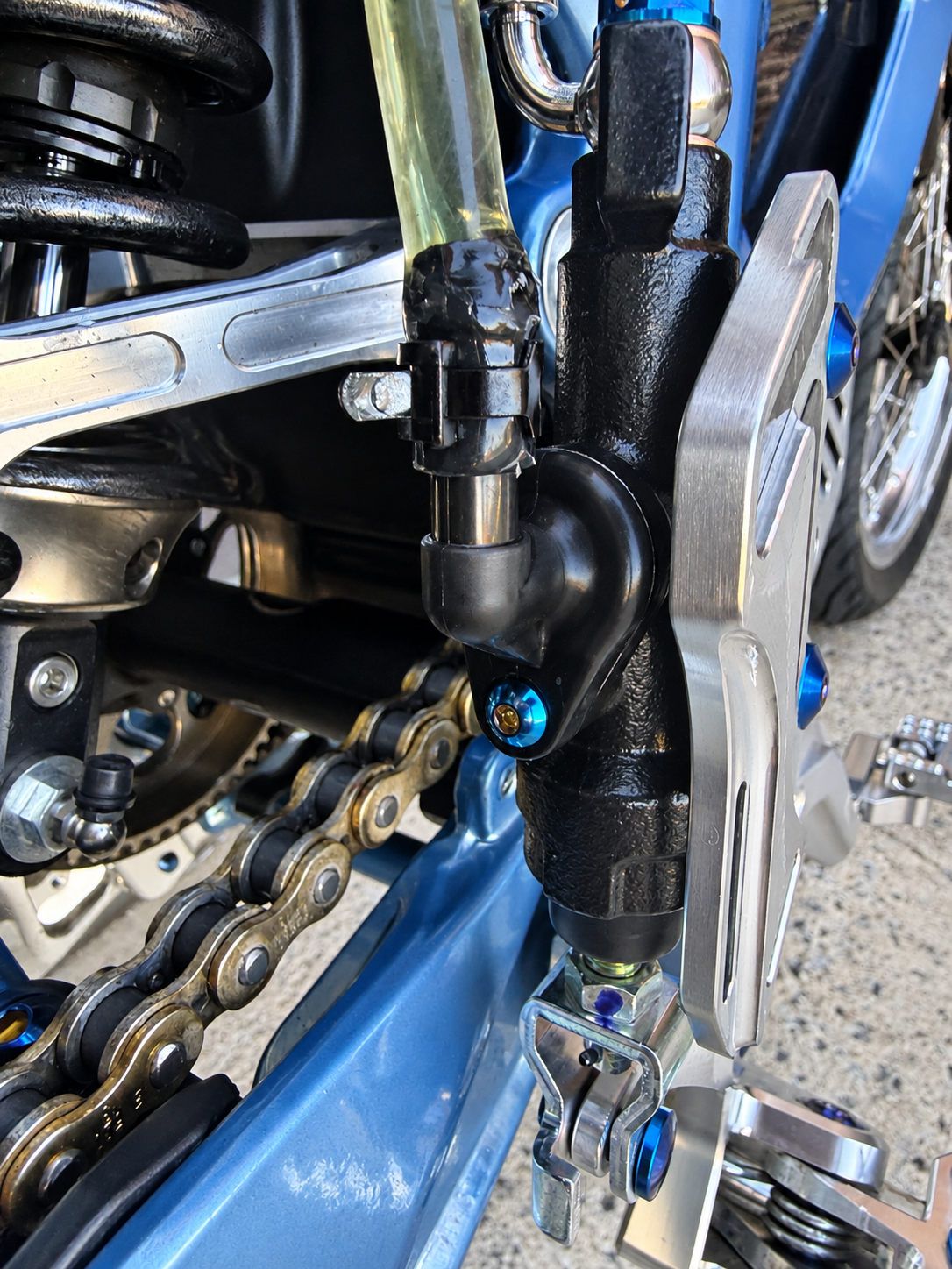 E-bike Garage FootBrake Titanium Kit