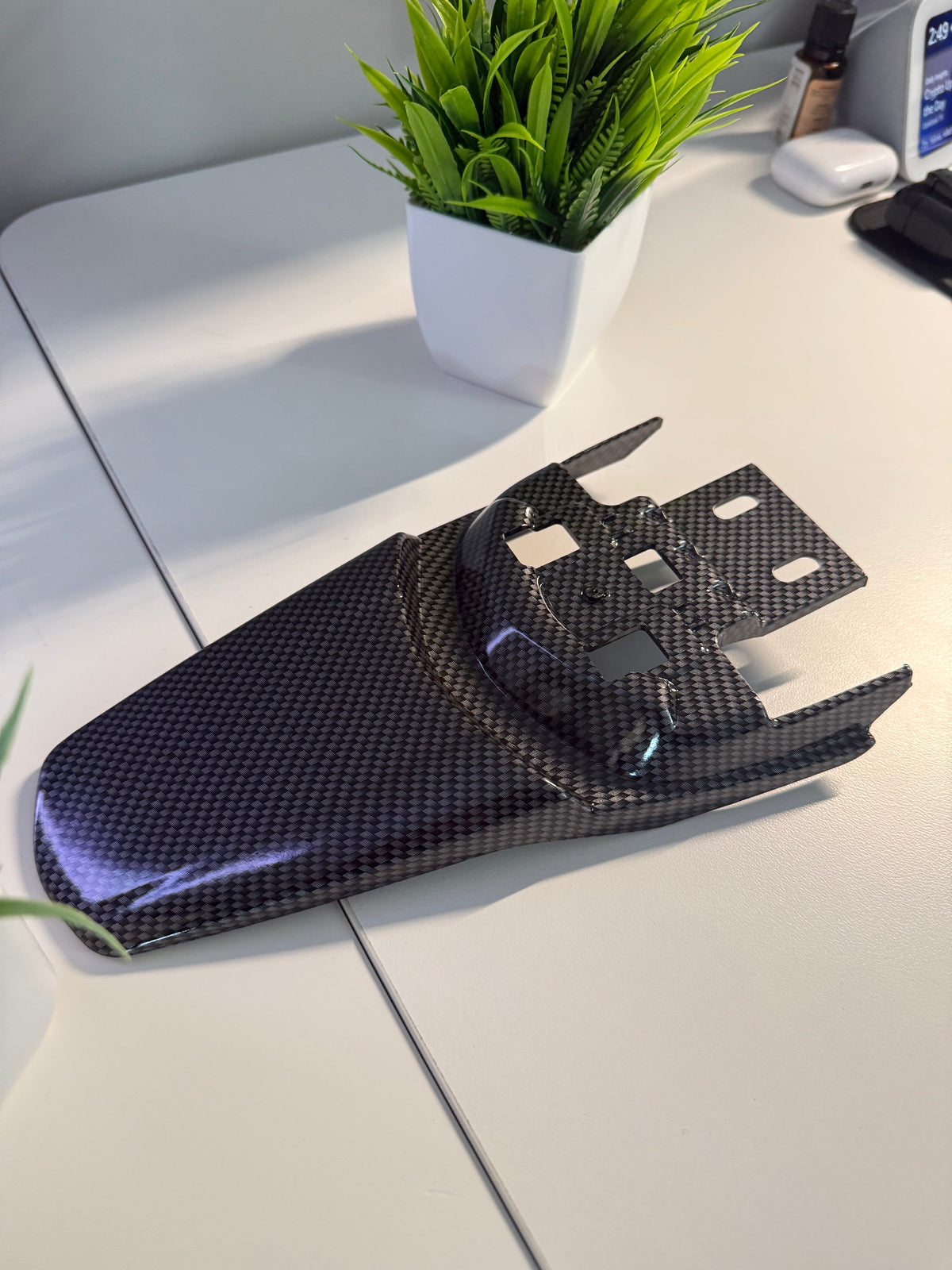Fake Carbon Fiber Surron Rear Fender
