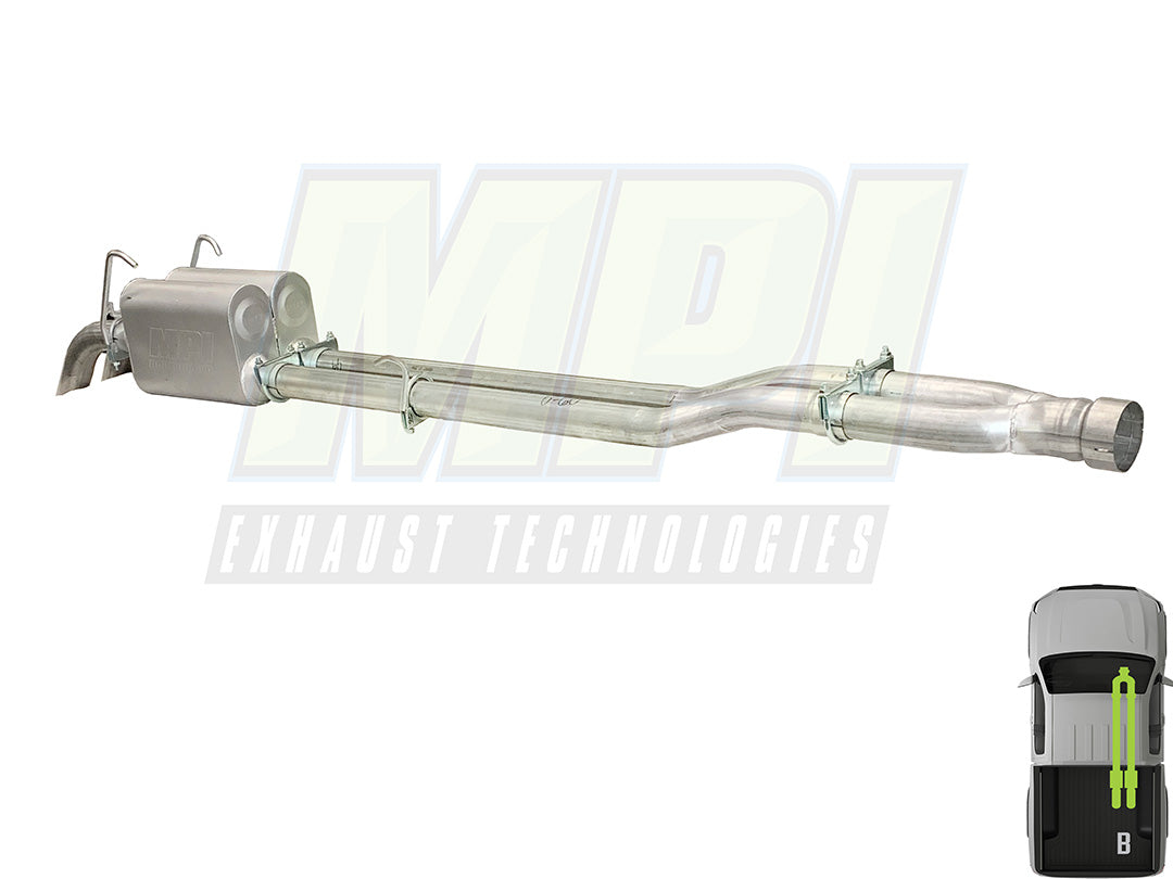 RAM, 2009-2018, 5.7L 2500&3500 - MPI Bullnoze Exhasut Series