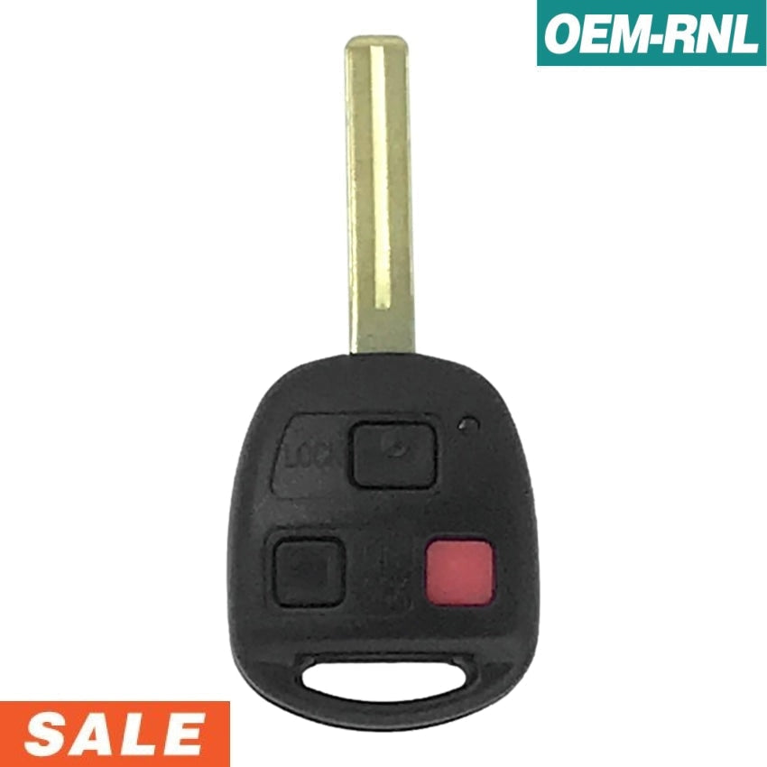Lexus LX470 2003-2007 OEM 3 Button Remote Head Key HYQ12BBT