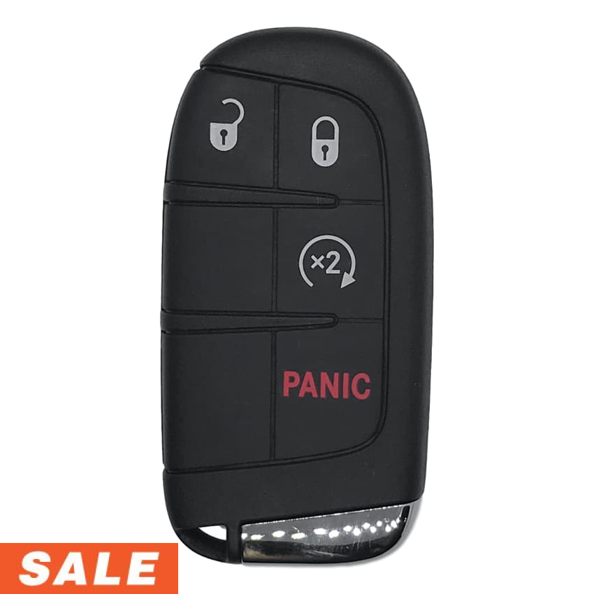 Jeep Compass 4 Button Smart Key 2017-2022 For M3N-40821302 | Aftermarket