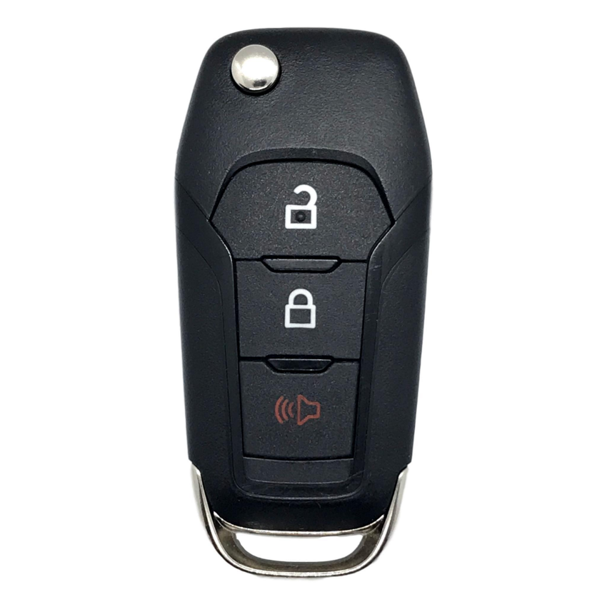 2 PACK - Ford F Series Escape Explorer 3 Button Flip Key 2015-2020 For N5F-A08TAA | Aftermarket