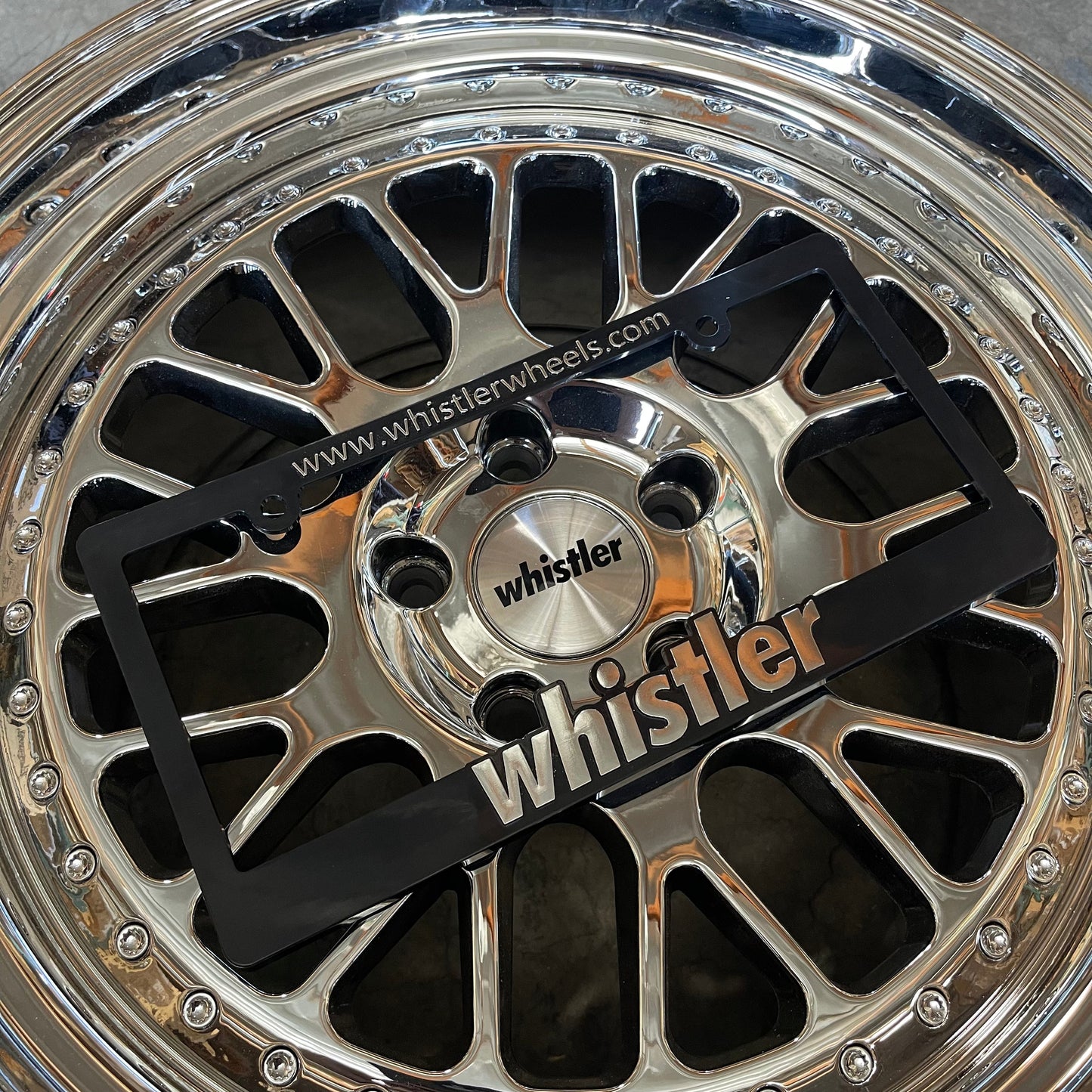 Whistler License Plate Frame