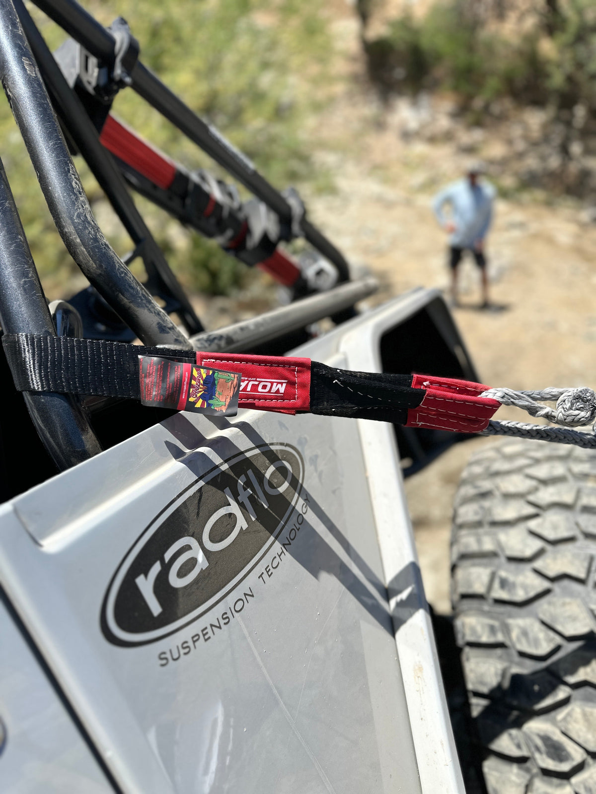 MOJAB 2''x 4' Short Winch Strap