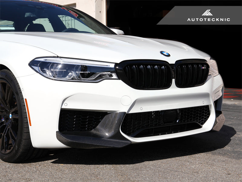 AutoTecknic Gloss Black Front Grille Surround Set - BMW F90 M5