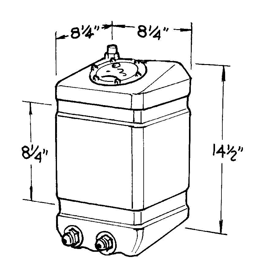3 GAL. DRAG VERTICAL
