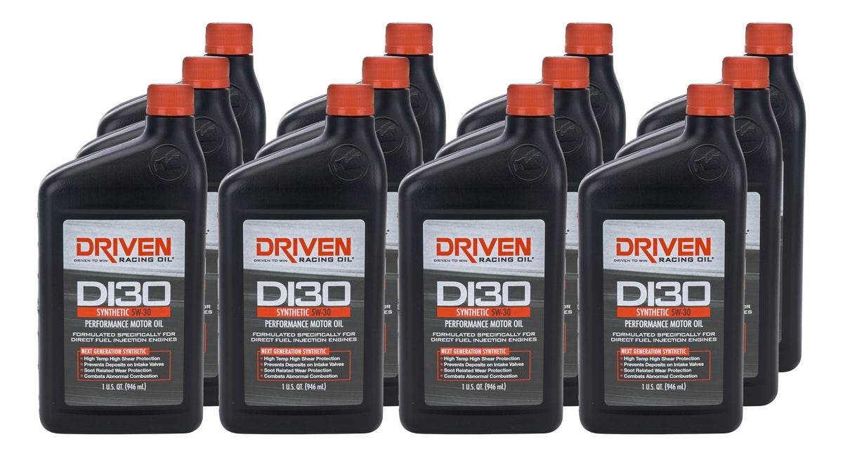 DI30 5w30 Synthetic Oil Case 12 x 1 Quart