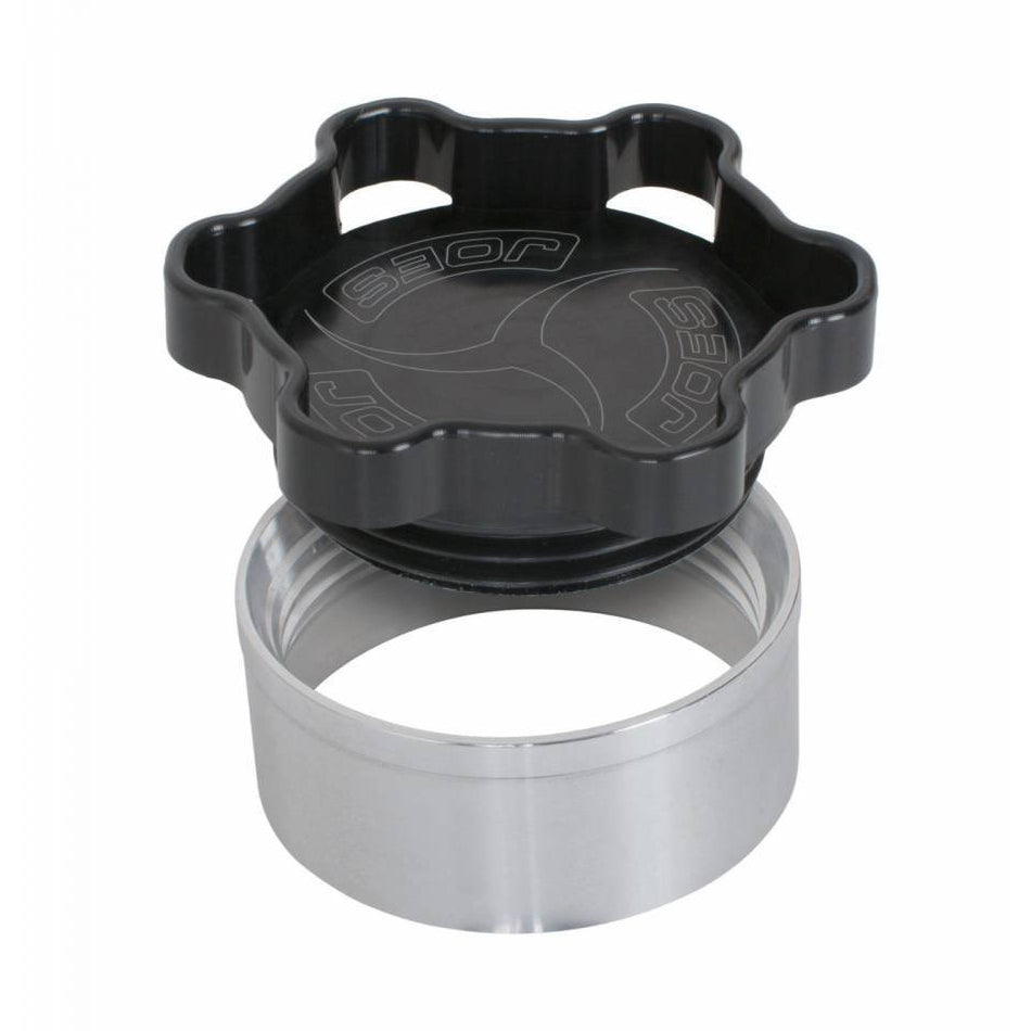 Filler Cap with Weld-In Bung Alum 2in ID Black