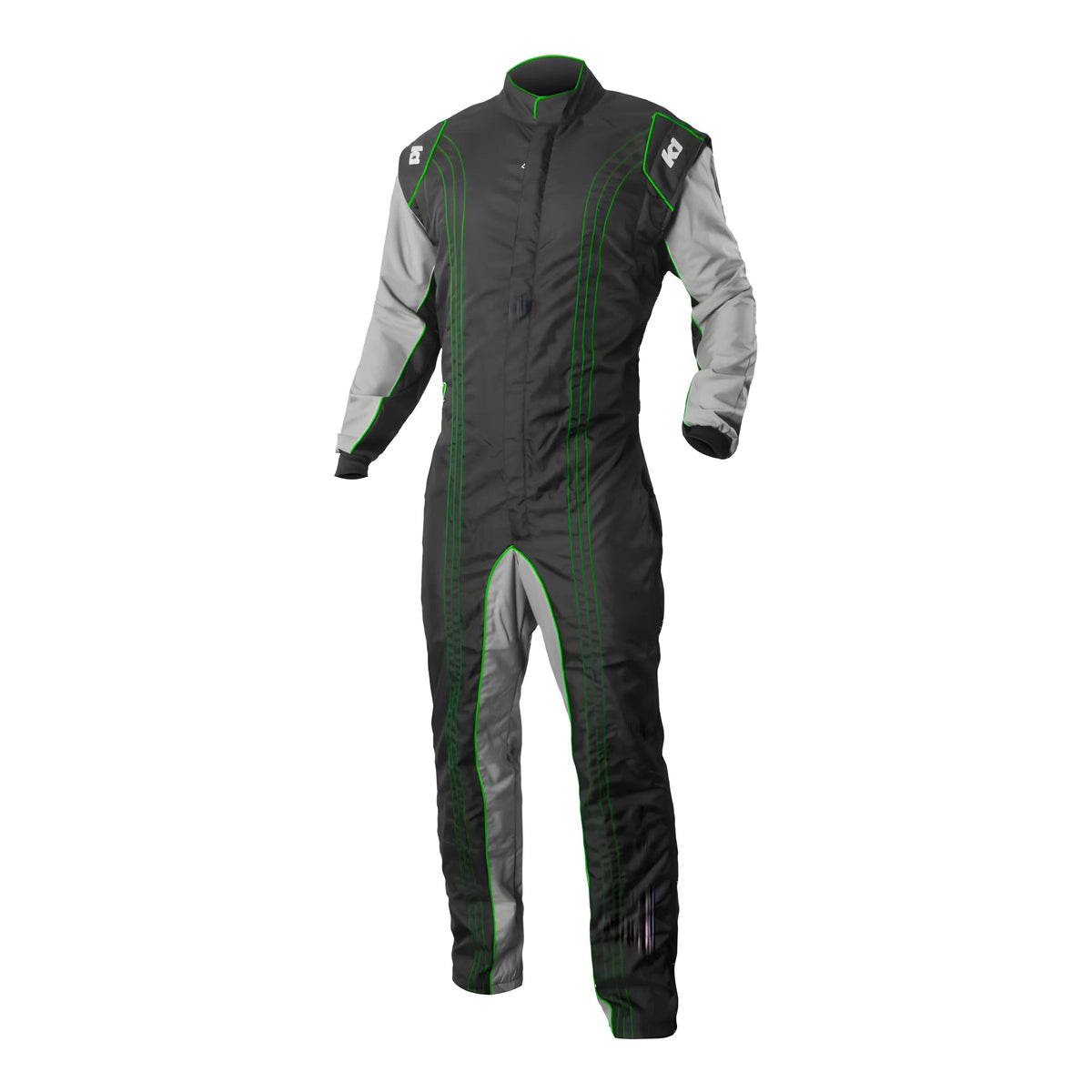 Suit Karting GK2 Youth 2X-Small Black/Green