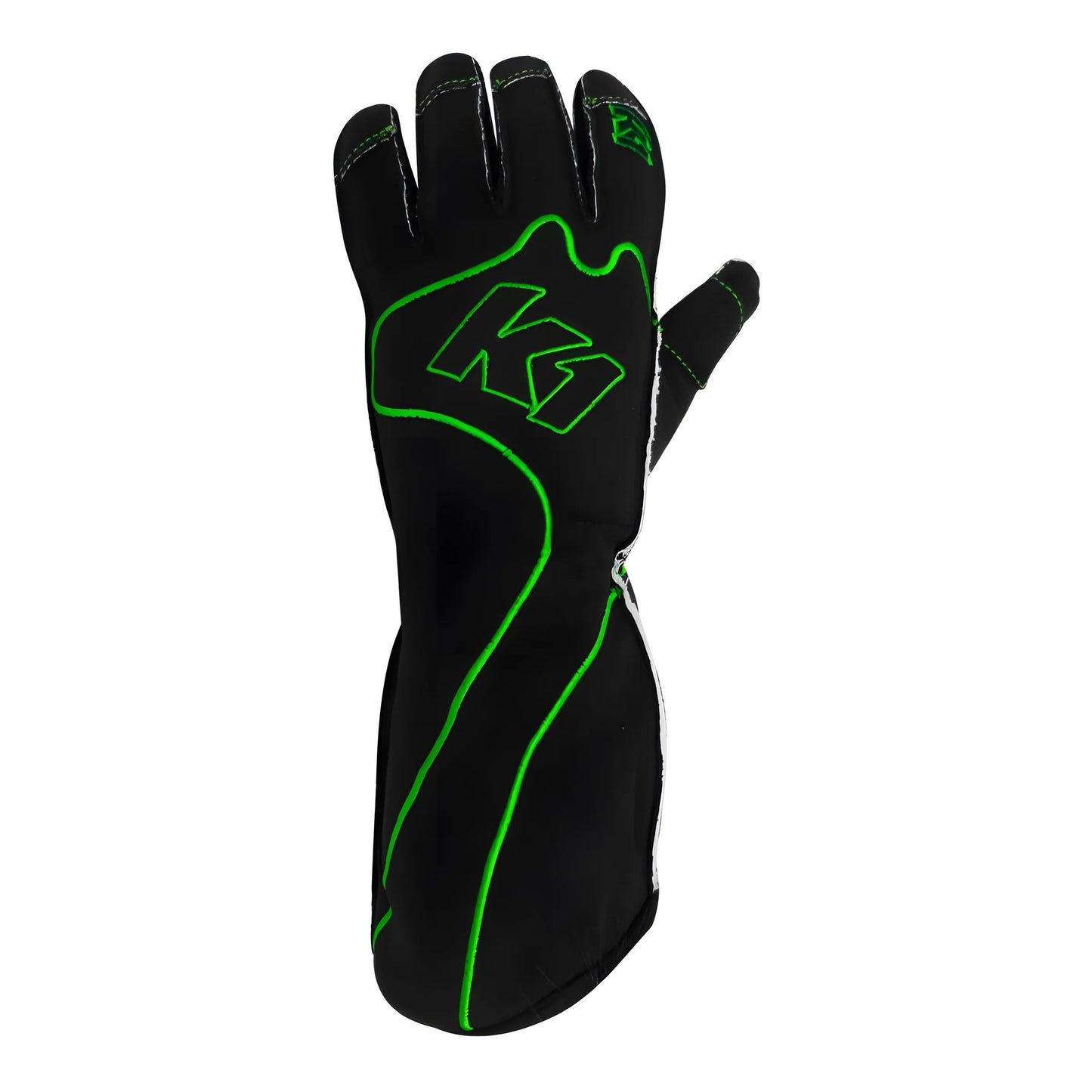Gloves Karting RS1 Adult Large Black/Green