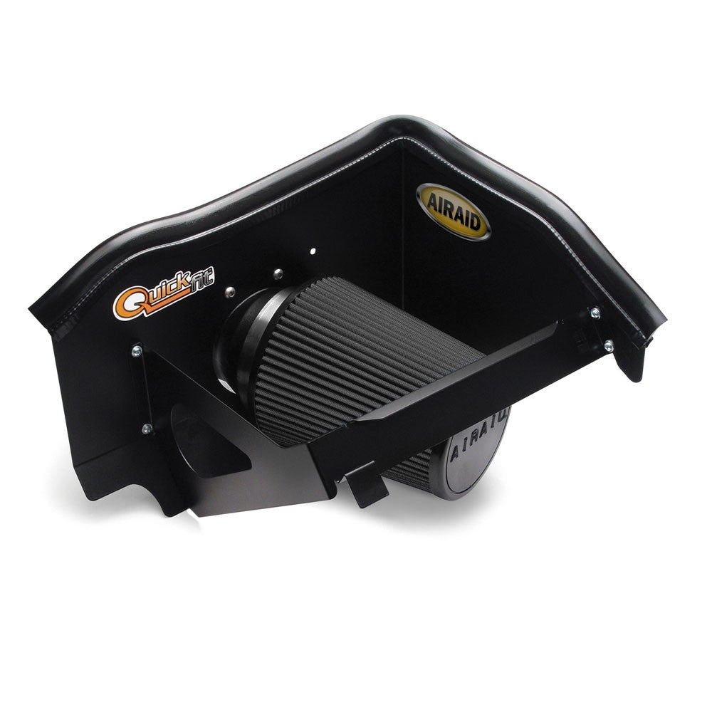 Airaid 04-13 Nissan Titan/Armada 5.6L CAD Intake System w/o Tube (Dry / Black Media) 522-152