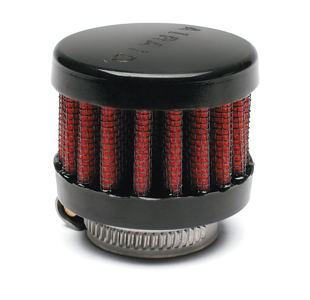 Airaid Rubber Top 1in ID - Clamp On 2in OD 1.5in Tall Breather Filter 770-137