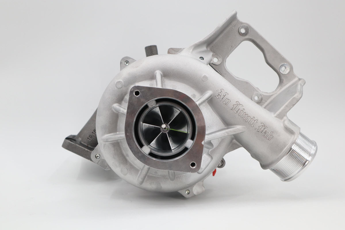 No Limit Fabrication GM Duramax 17-23 L5P VGT Turbo with 360 Thrust Bearing,Actuator Linkage and Gasket Kit