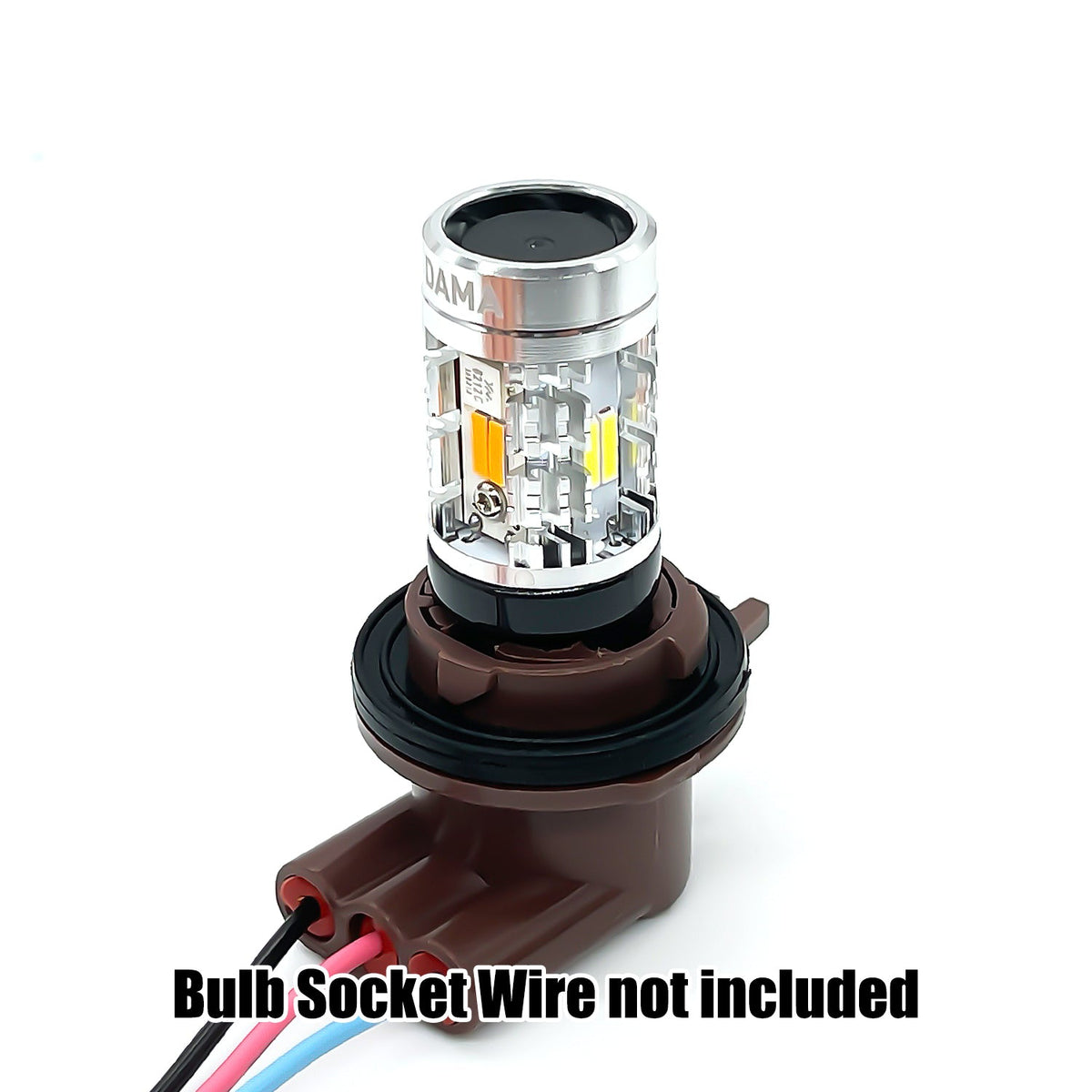 DAMA 3157 High Power Switchback LED Bulbs | 6000K White & 2600K Amber | CANbus Error-Free SET