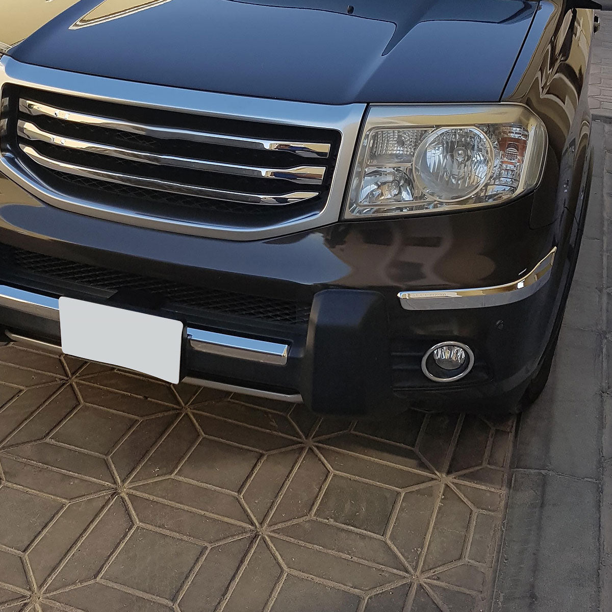 2012-2015 Honda Pilot H11 Fog Lights Kit (Chrome Housing/Clear Lens)