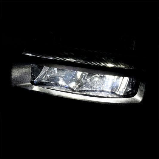 2019-2024 Dodge RAM 1500 LED Fog Lights Kit (Chrome Housing/Clear Lens)