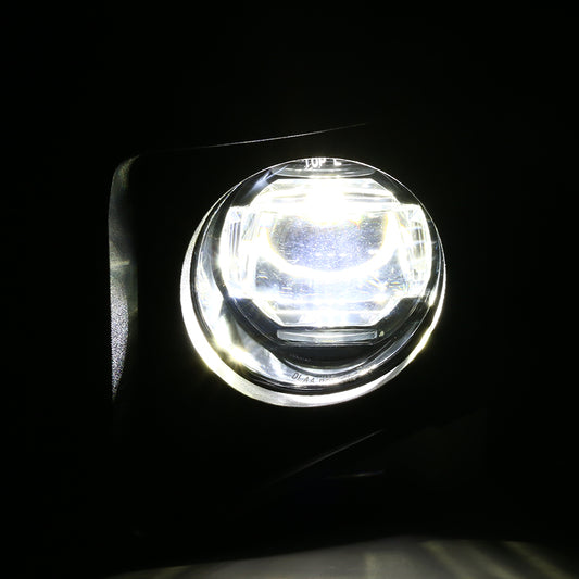 2014-2018 Toyota Tundra SMD LED Projector Fog Lights Kit (Chrome Housing/Clear Lens)