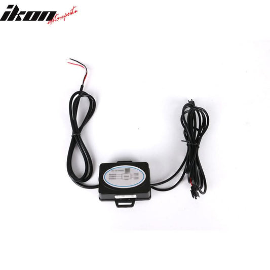 2016-2017 Subaru Crosstrek XV White DRL LED Fog Light Pair ABS