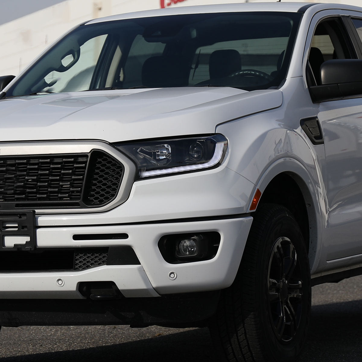 2019-2022 Ford Ranger Switchback Sequential LED Bar Projector Headlights (Matte Black Housing/Clear Lens)