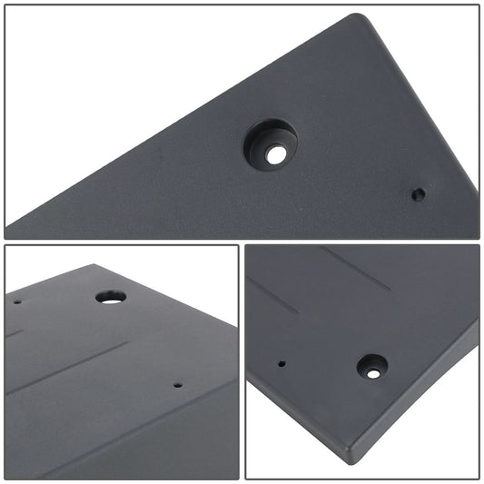 2015-2017 BMW X3 Front License Plate Mounting Bracket - Black