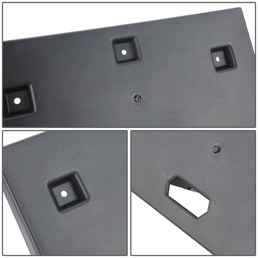 2015-2018 Jeep Renegade Front License Plate Mounting Bracket Black