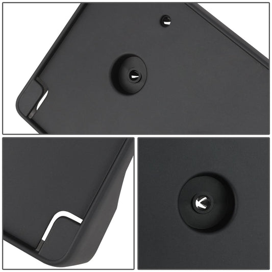 2019-2021 Ram 1500 Front License Plate Mounting Bracket - Black