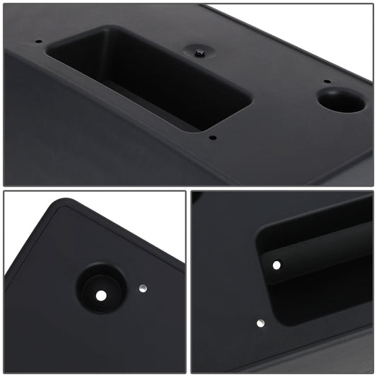 2015-2020 GMC Canyon Front License Plate Mounting Bracket - Black