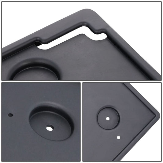 2015 Cadillac Escalade Front License Plate Mounting Bracket - Black
