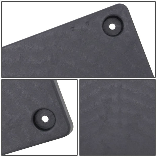 2015-2016 Kia Rio Front License Plate Mounting Bracket - Black