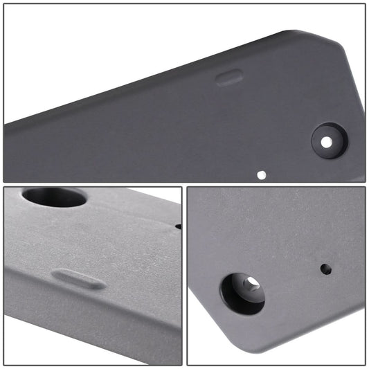 2014-2021 Toyota 4Runner License Plate Mounting Bracket - Front Black