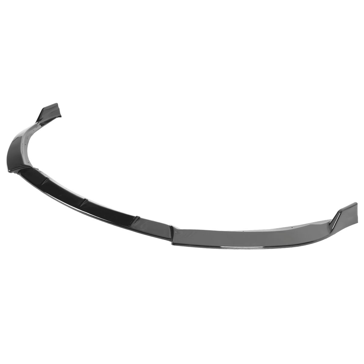 2014-2016 Toyota Corolla LE/L Glossy Black 3PC Front Bumper Lip Splitter Kit